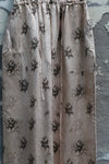 Mutedance 25 Autumn and Winter Elastic Wide Waist Drawstring Casual Pants Series Floral Dye MD-MD25FW74-khaki (MD25FW71)